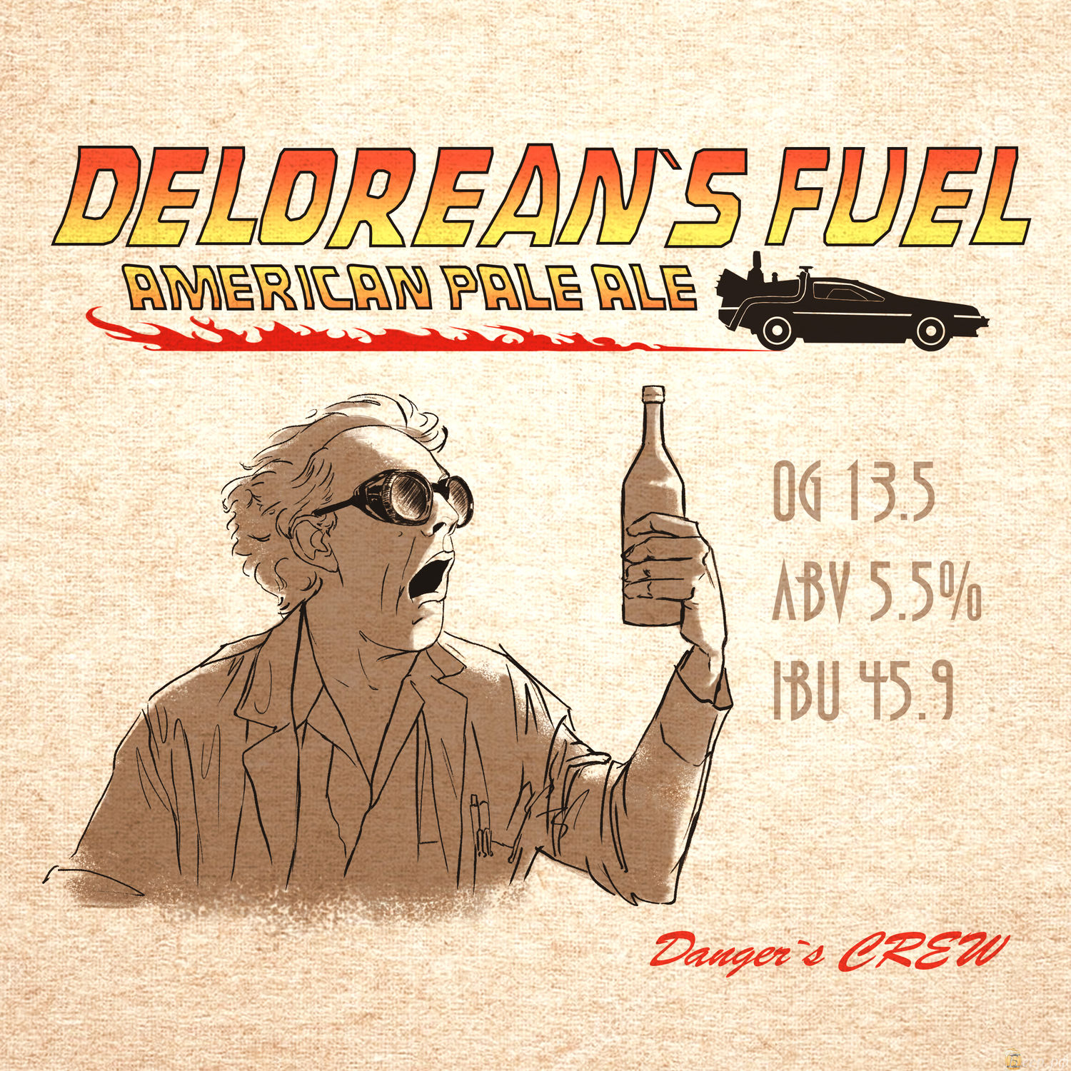 DeLorean`s Fuel (Американский Пэйл Эль) | Рецепт пива от MrDAnger